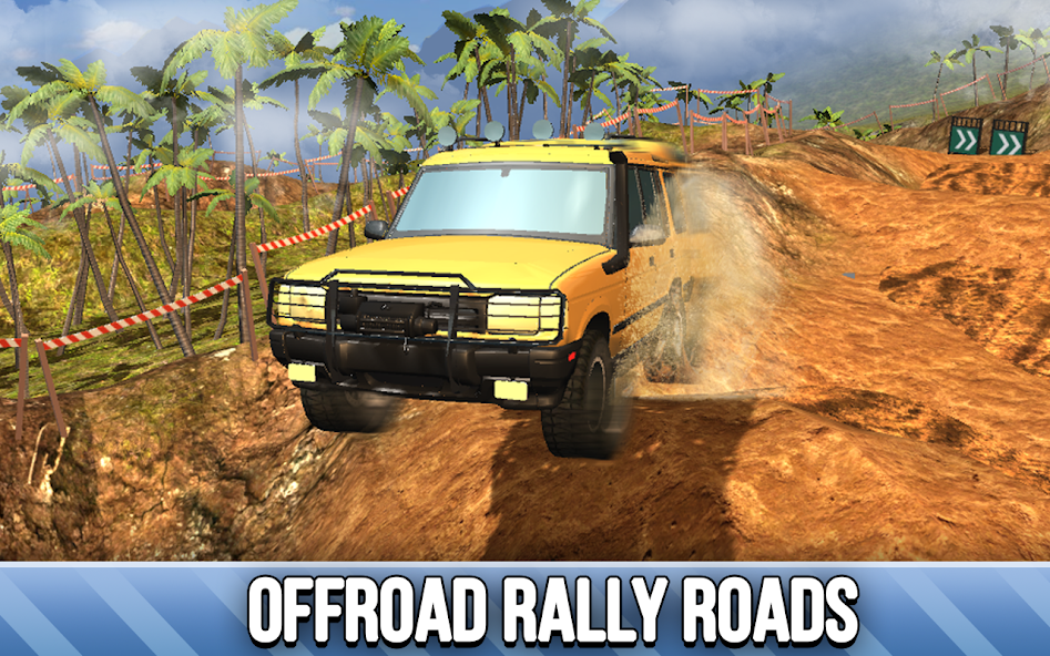 SUV 4x4 Rally Driving