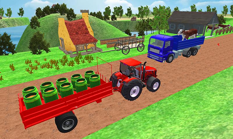 Farm Transport Tractor Games 2018