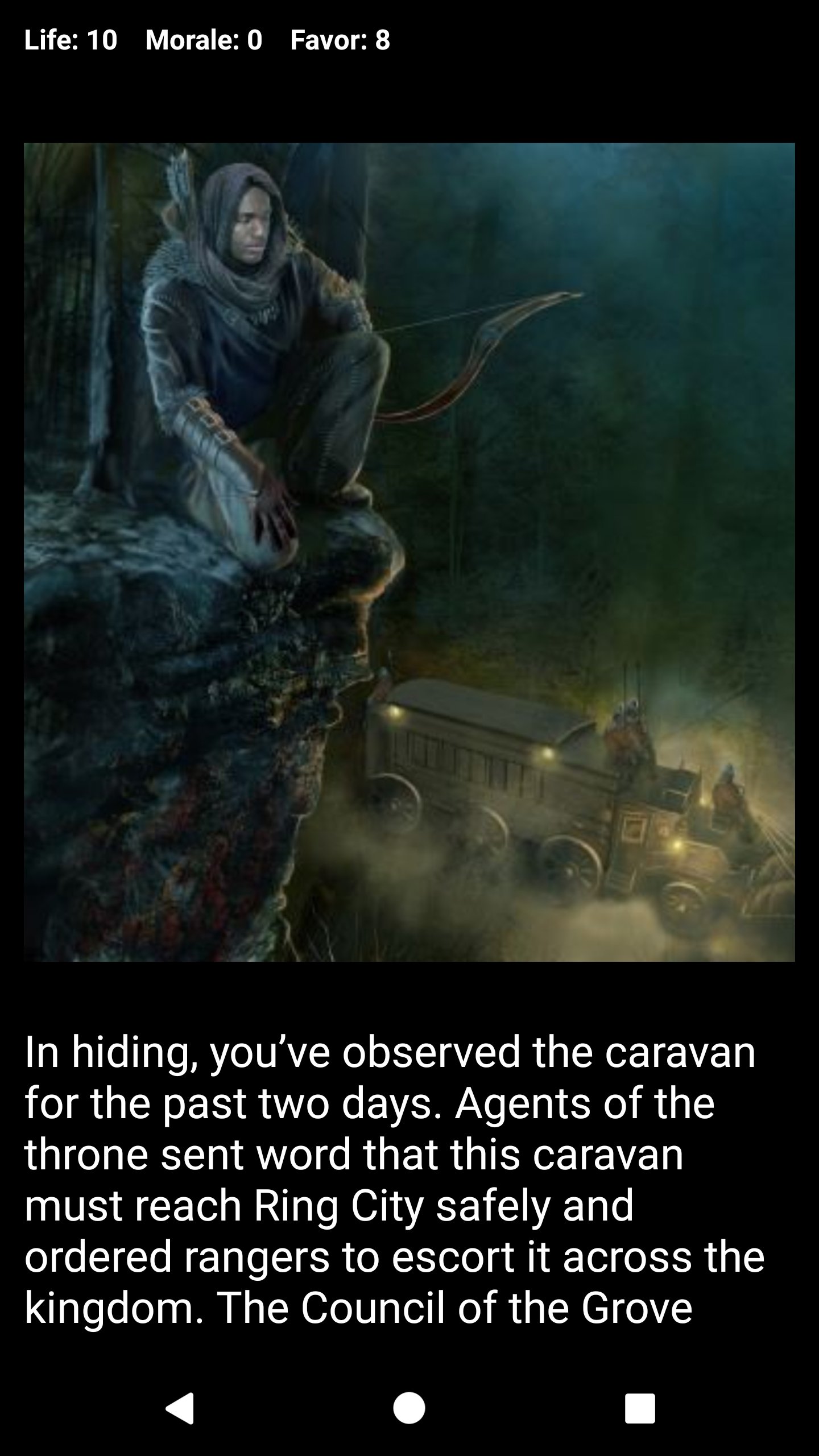 Ranger's Choice: Choices Game RPG