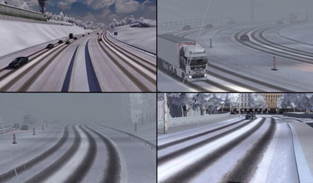 Real Truck 4x4 Snow Hill Climb