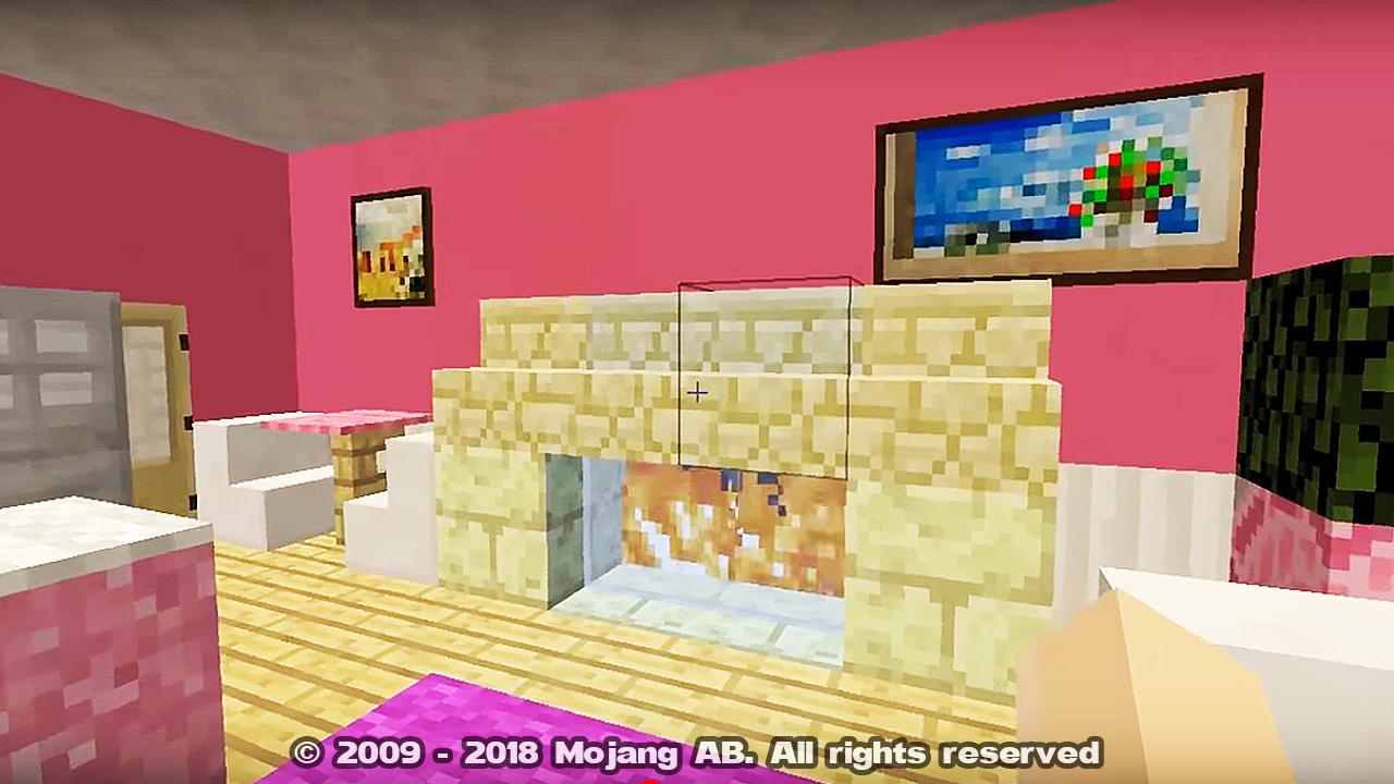 Pink House craft mods and map for Minecraft &MCPE