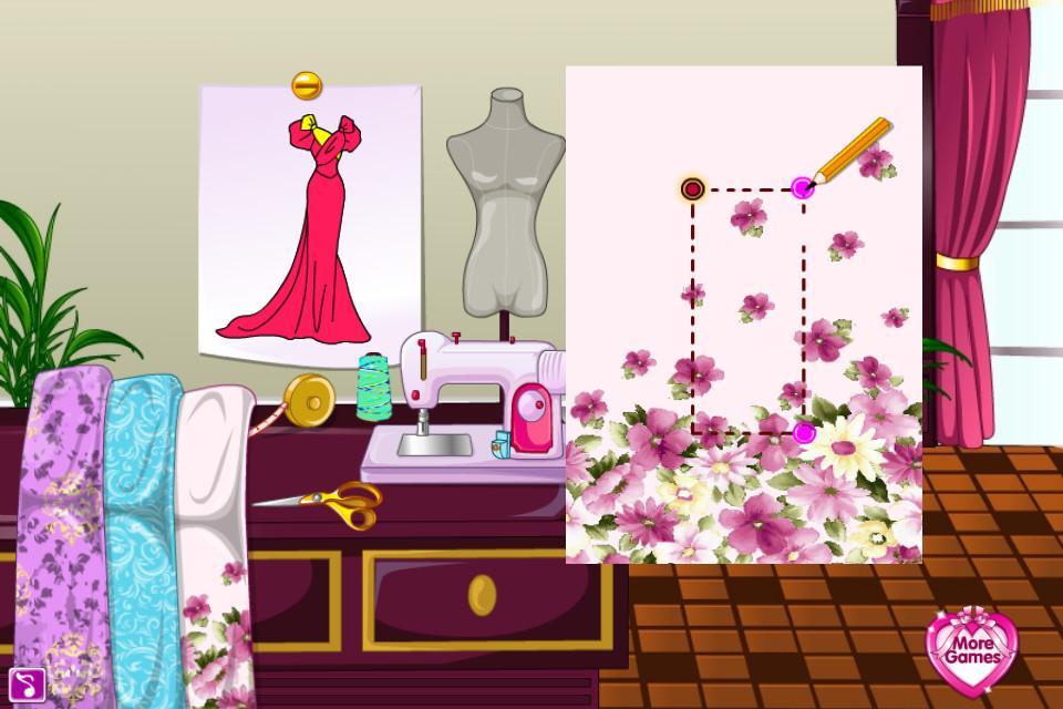 Valentine Glam Dress Design