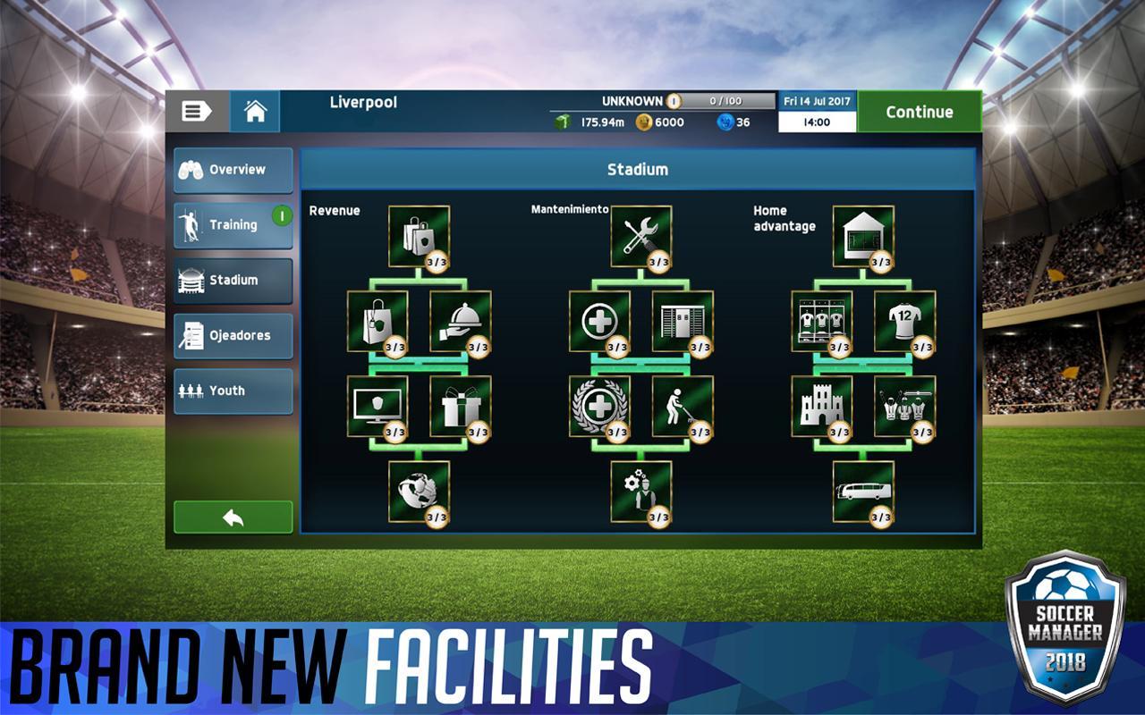 Soccer Manager 2018