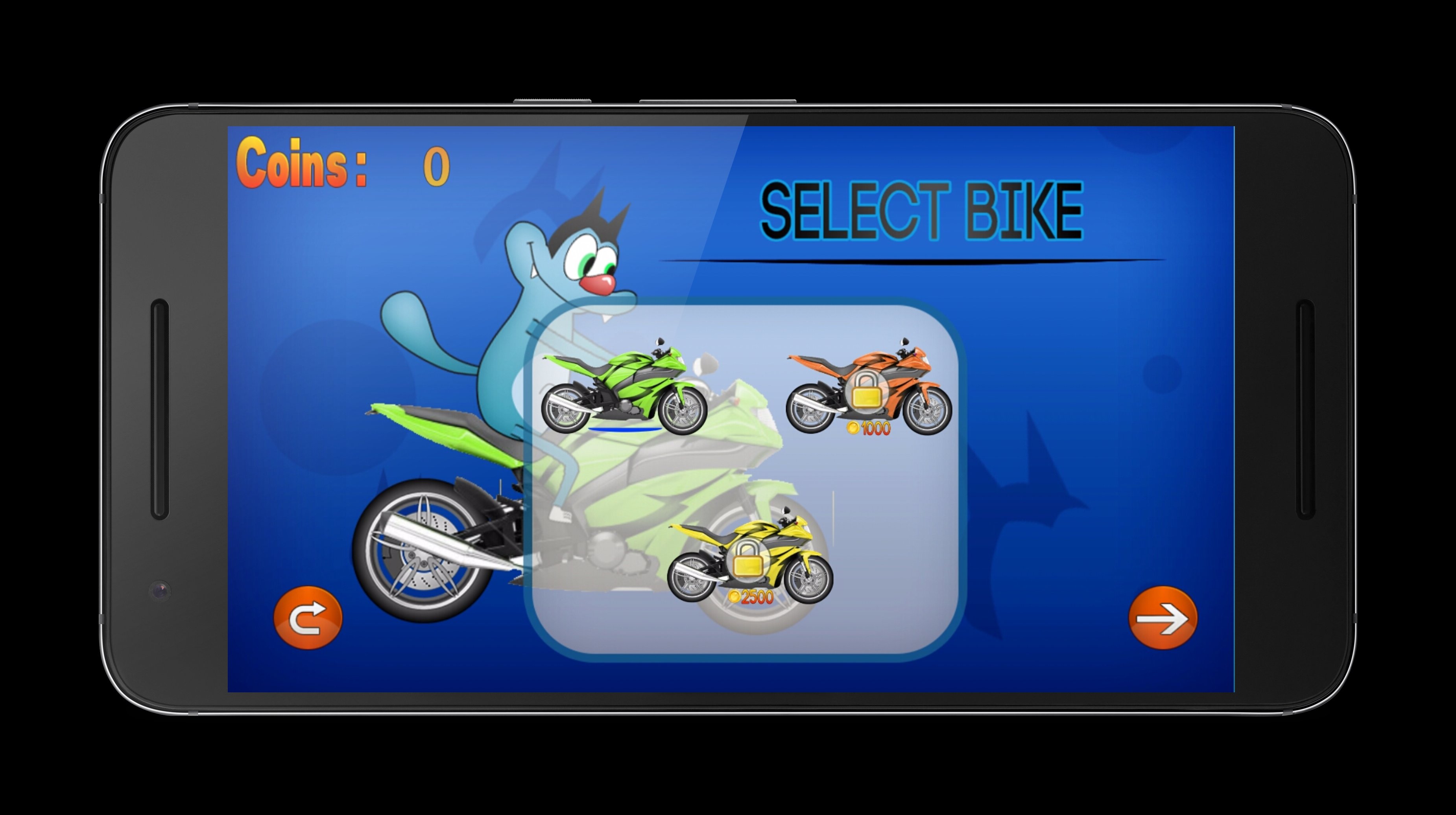 Oggy Moto Bike Drive