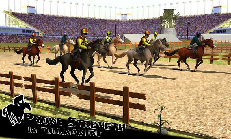 horse racing derby action