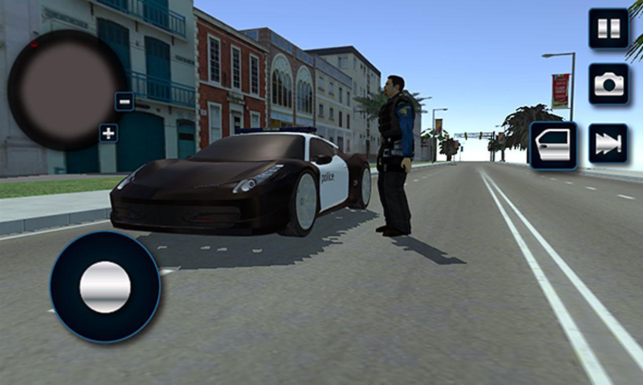 Miami Crime City Police Driver