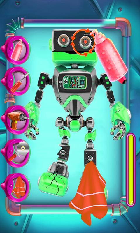 Crazy Robot Repair