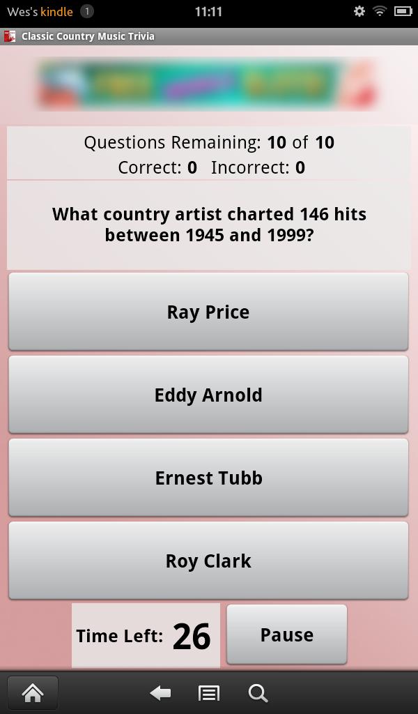 Classic Country Music Trivia