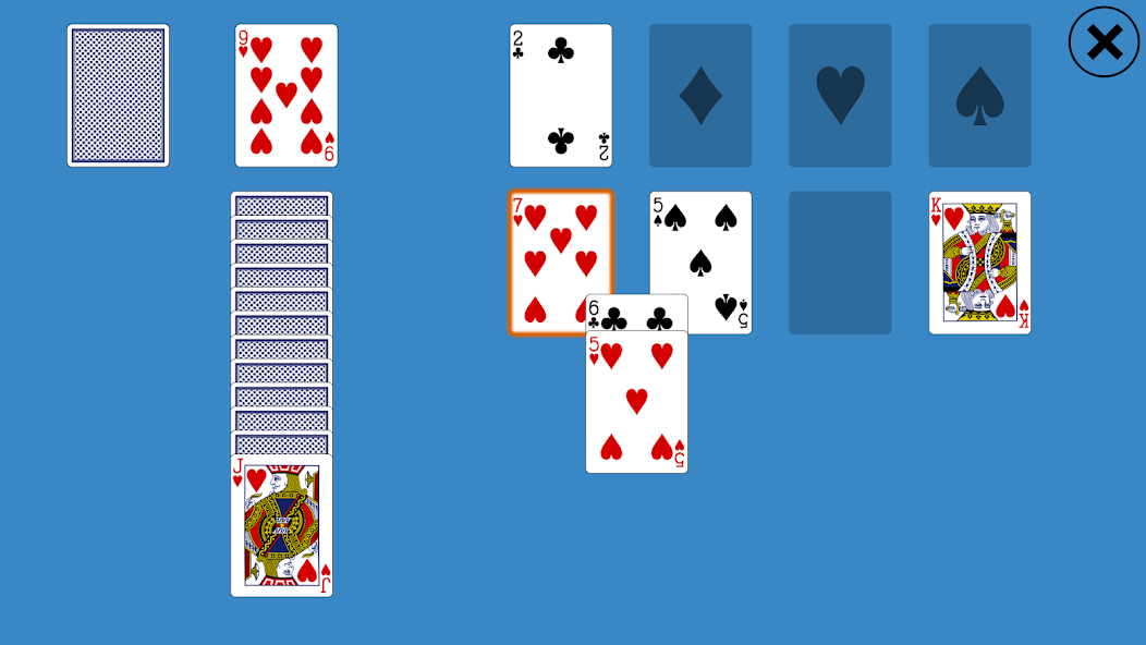 Classic Canfield Solitaire