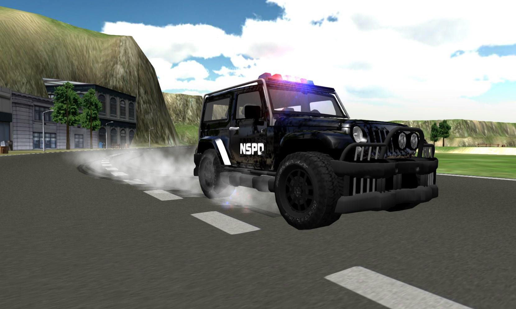 Police Super Car Driving