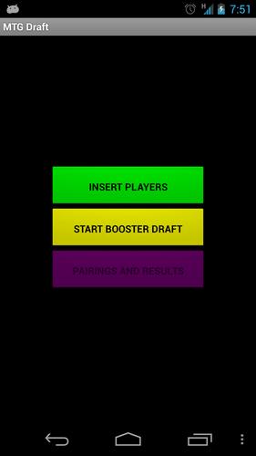 MTG Draft Beta