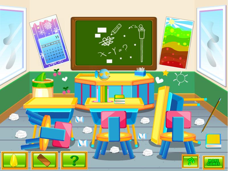 Class room cleaning
