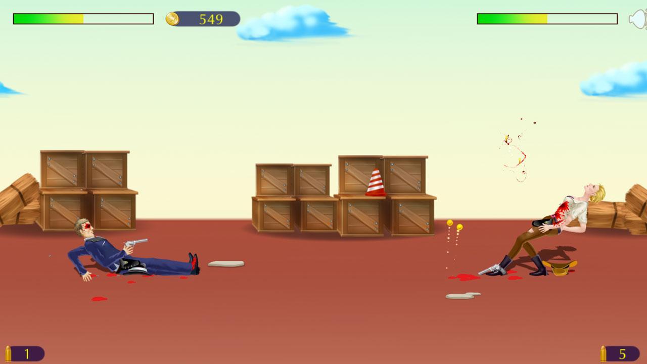 Western Cowboy Gun Fight