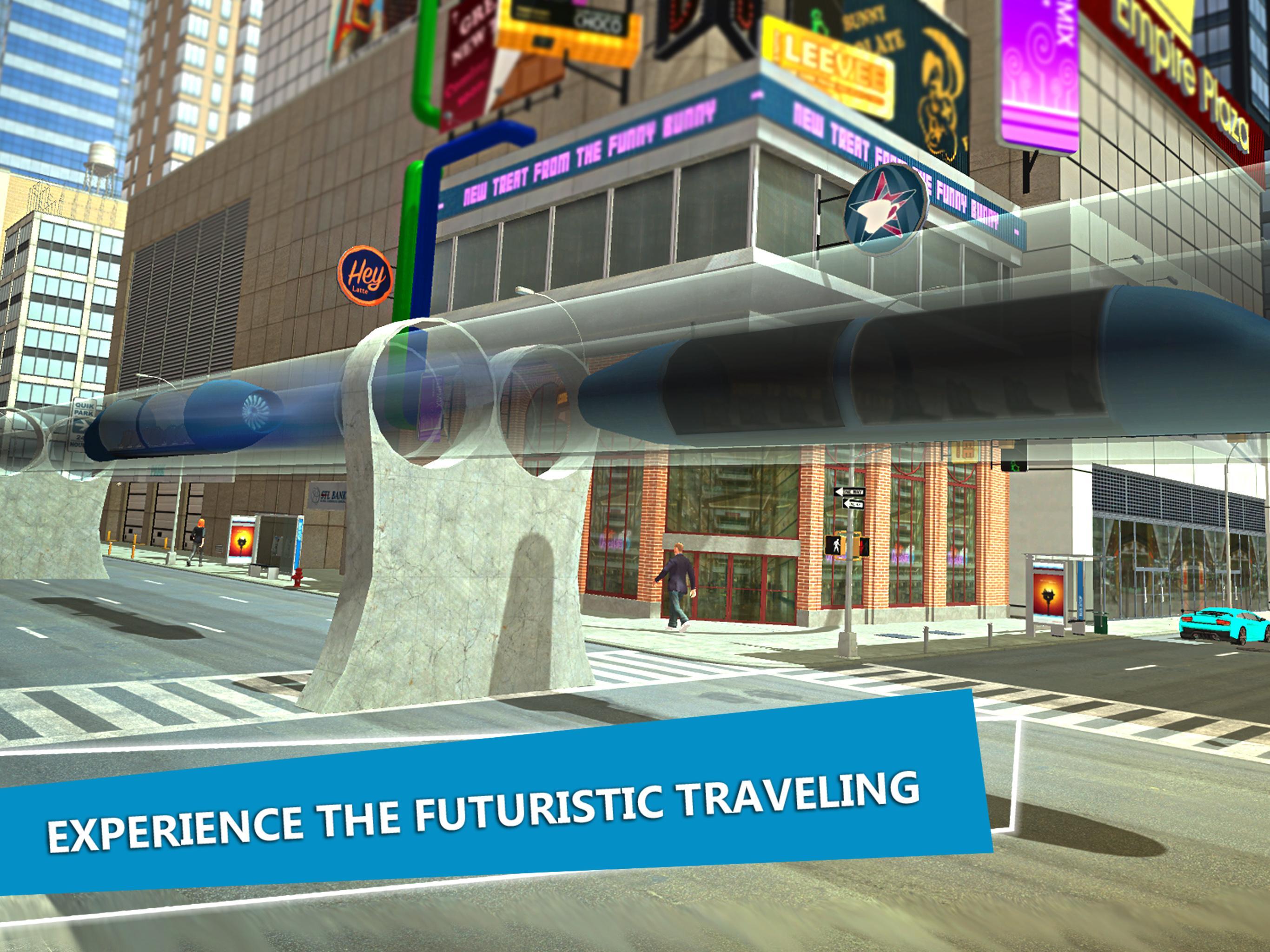 Hyperloop Train Simulator 3D