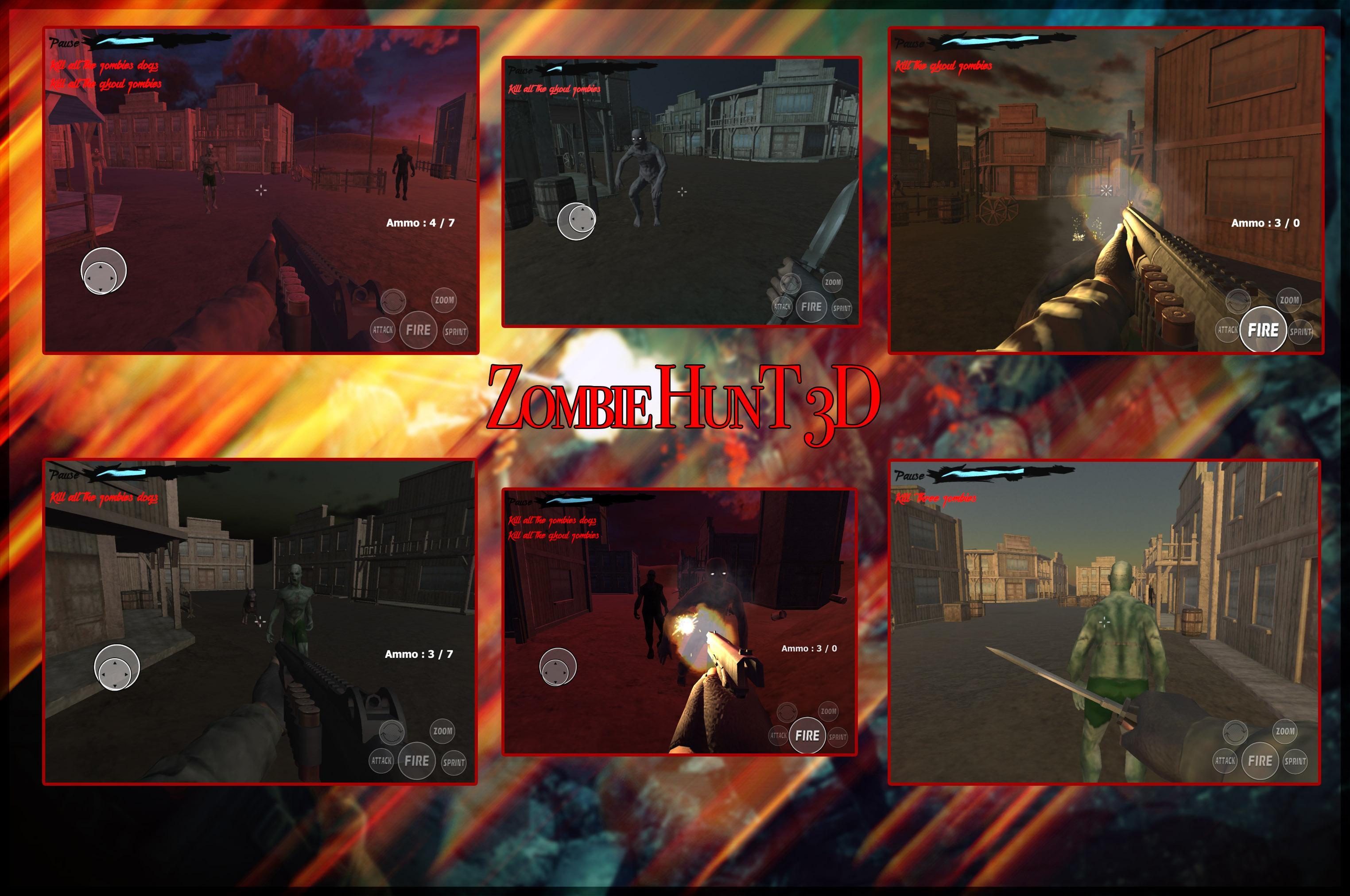 Zombie Hunt 3D