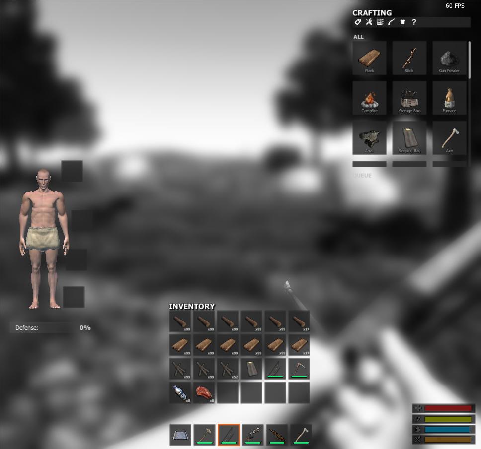 Survival Island raft crafting