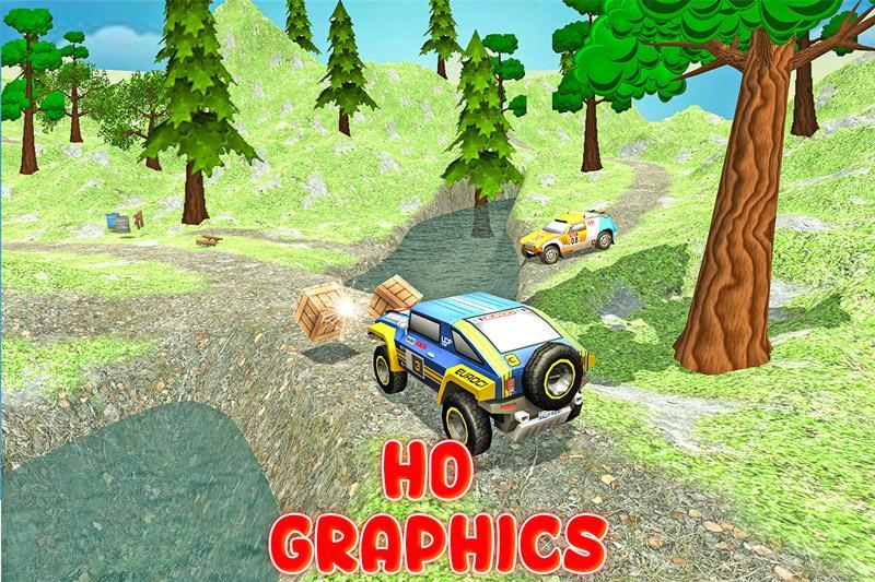 Toy Truck Offroad Rally Driving