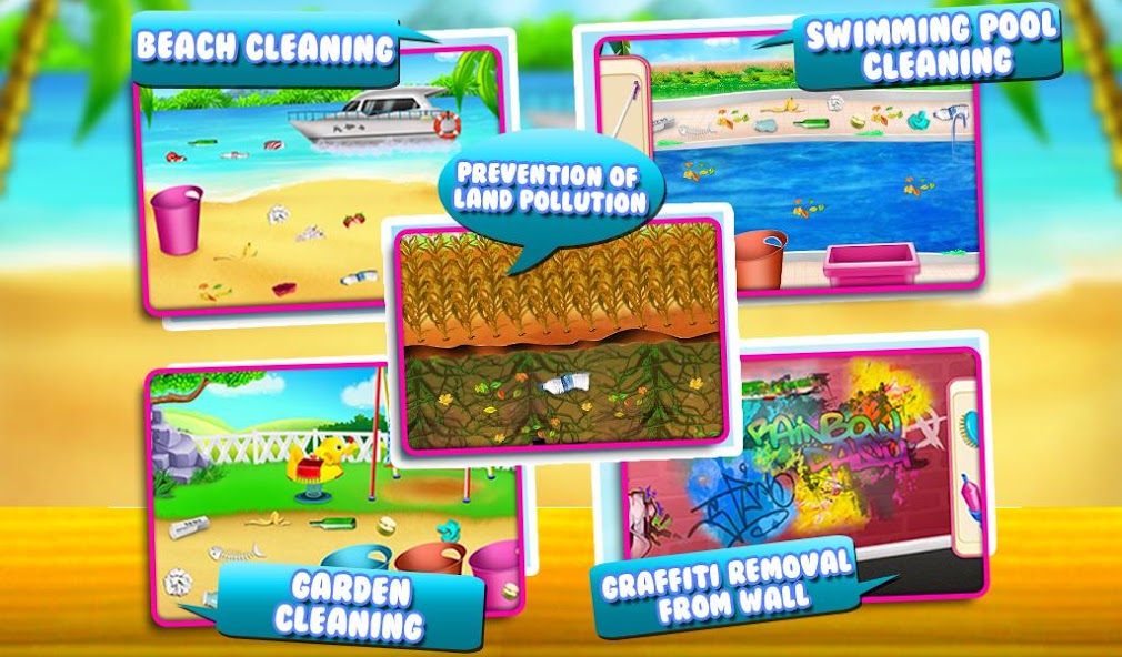Home Cleaning Decoration Games