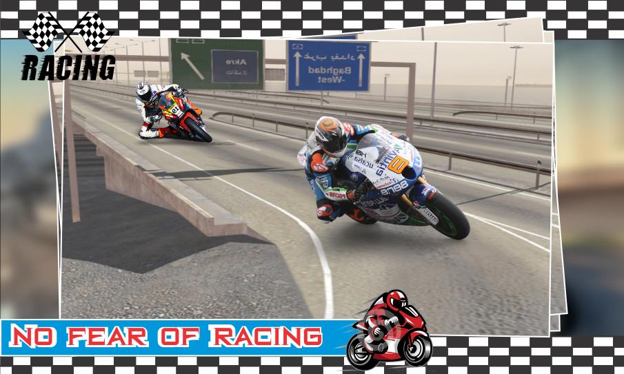 heavy bike racer