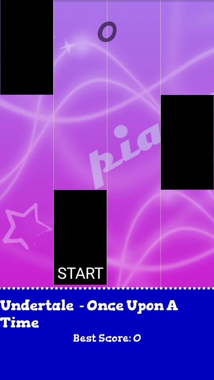 Sans Undertales : Piano Tiles