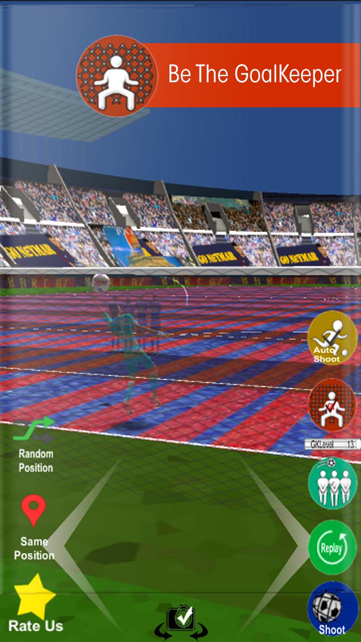 Free Kick - Neymar PSG vs Barca