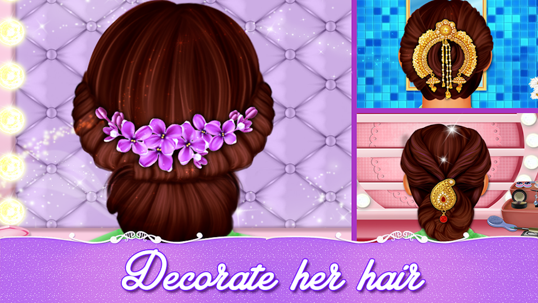 Indian Wedding Hair Do Designs