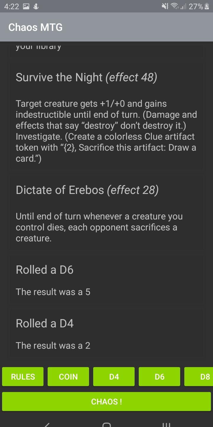 Chaos MTG