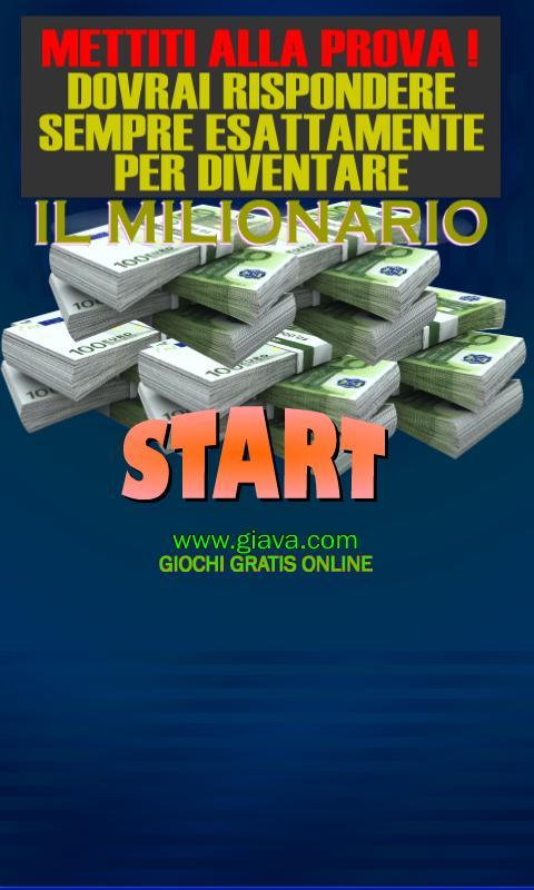 IL MILIONARIO