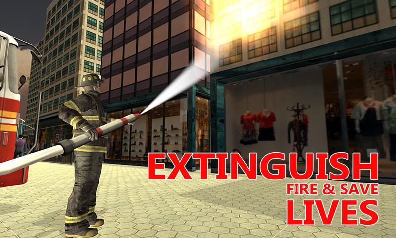 Fire Truck Rescue Simulator