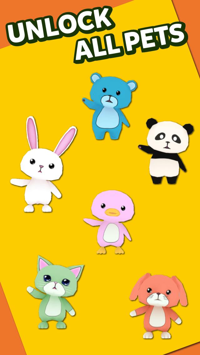 Cute Pets Run 3D