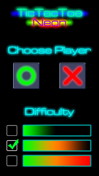 TicTacToe Neon