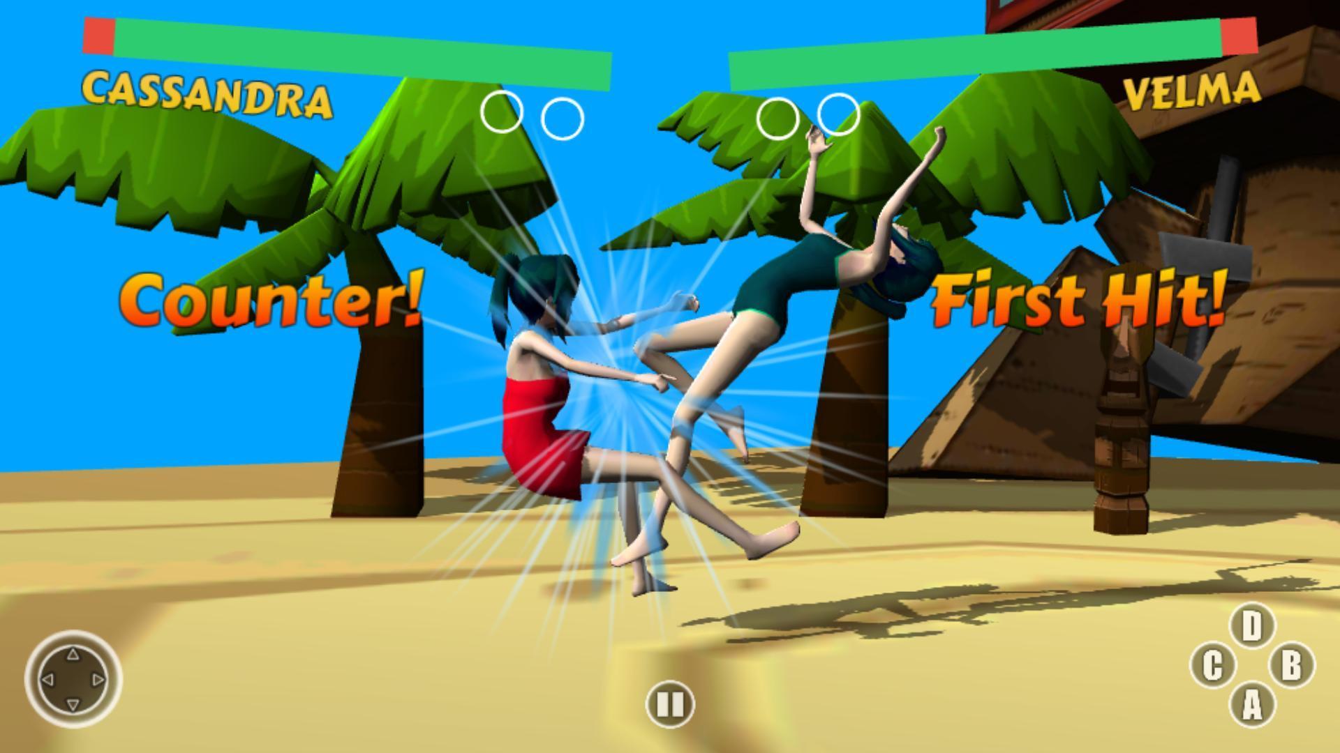 Bikini Girl Fighting Game