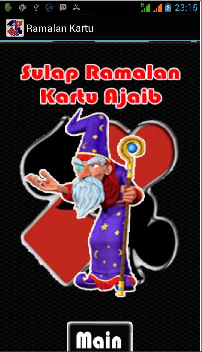 Sulap Ramalan Kartu