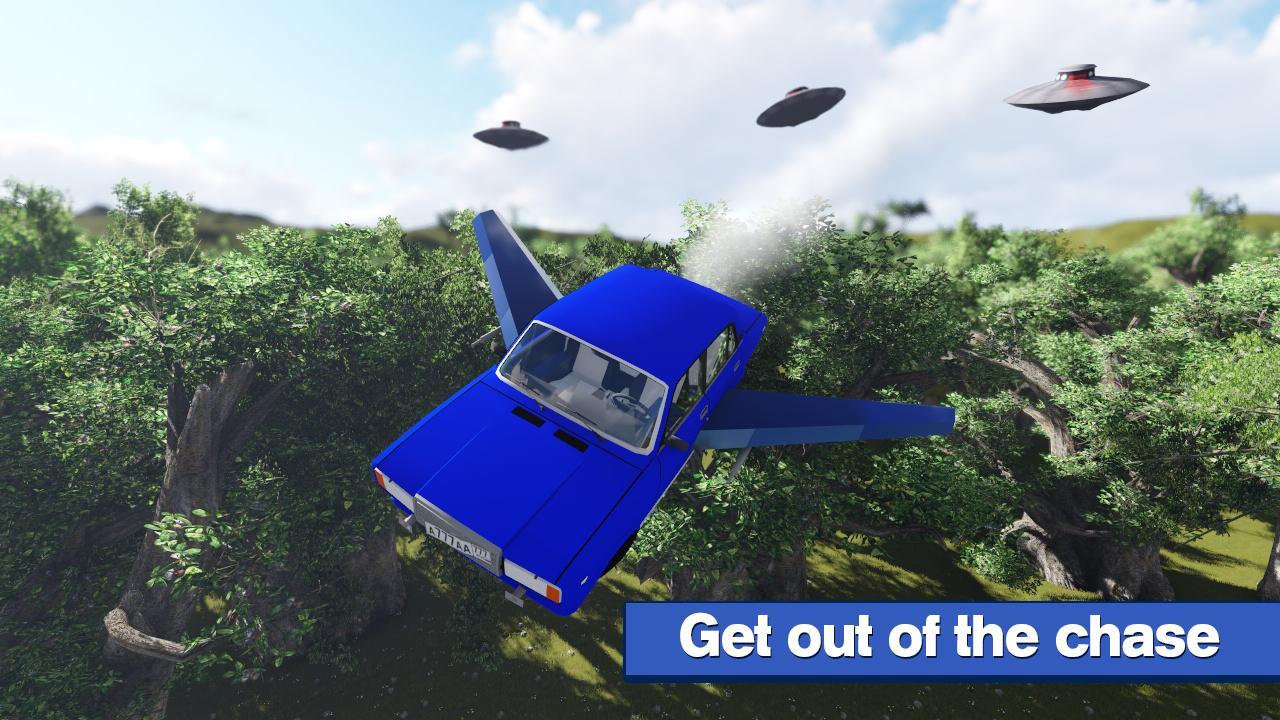Flying Lada VAZ Simulator 3D