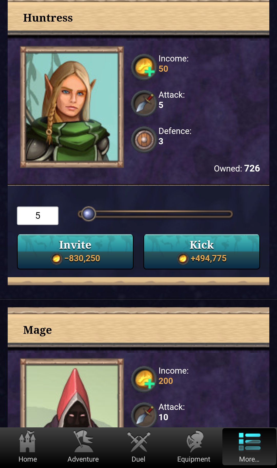 Fantasy Game