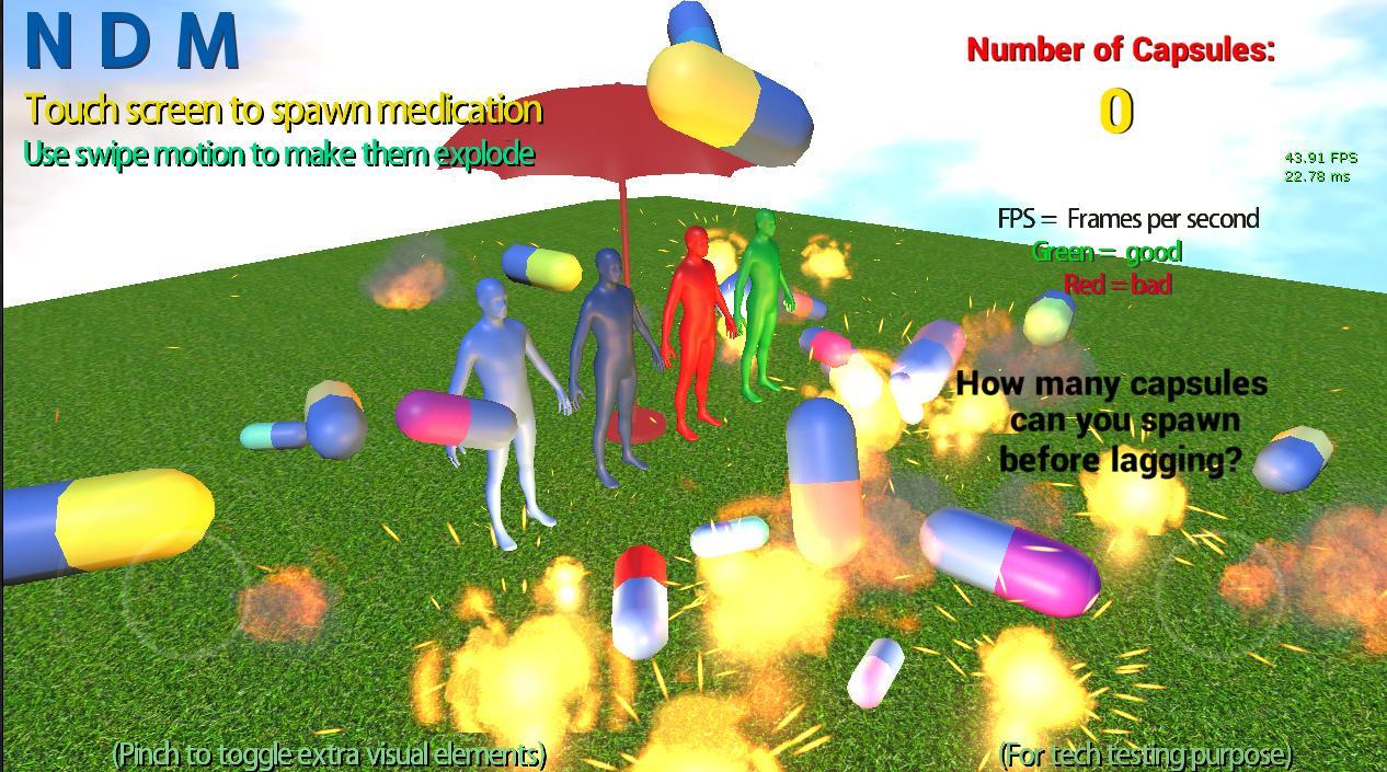 3D Capsule Exploder