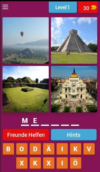 4 Bilder 1 Land