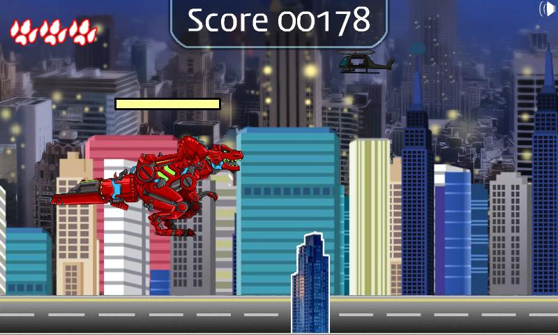 Dino robot Jump!