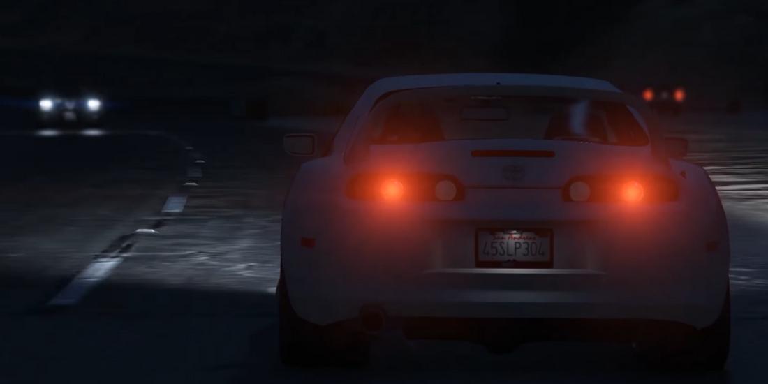 Supra Driving Toyota 3D