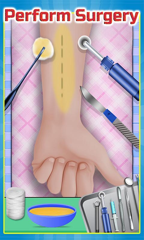 Arm Surgery Doctor ER Emergency Surgery Simulation