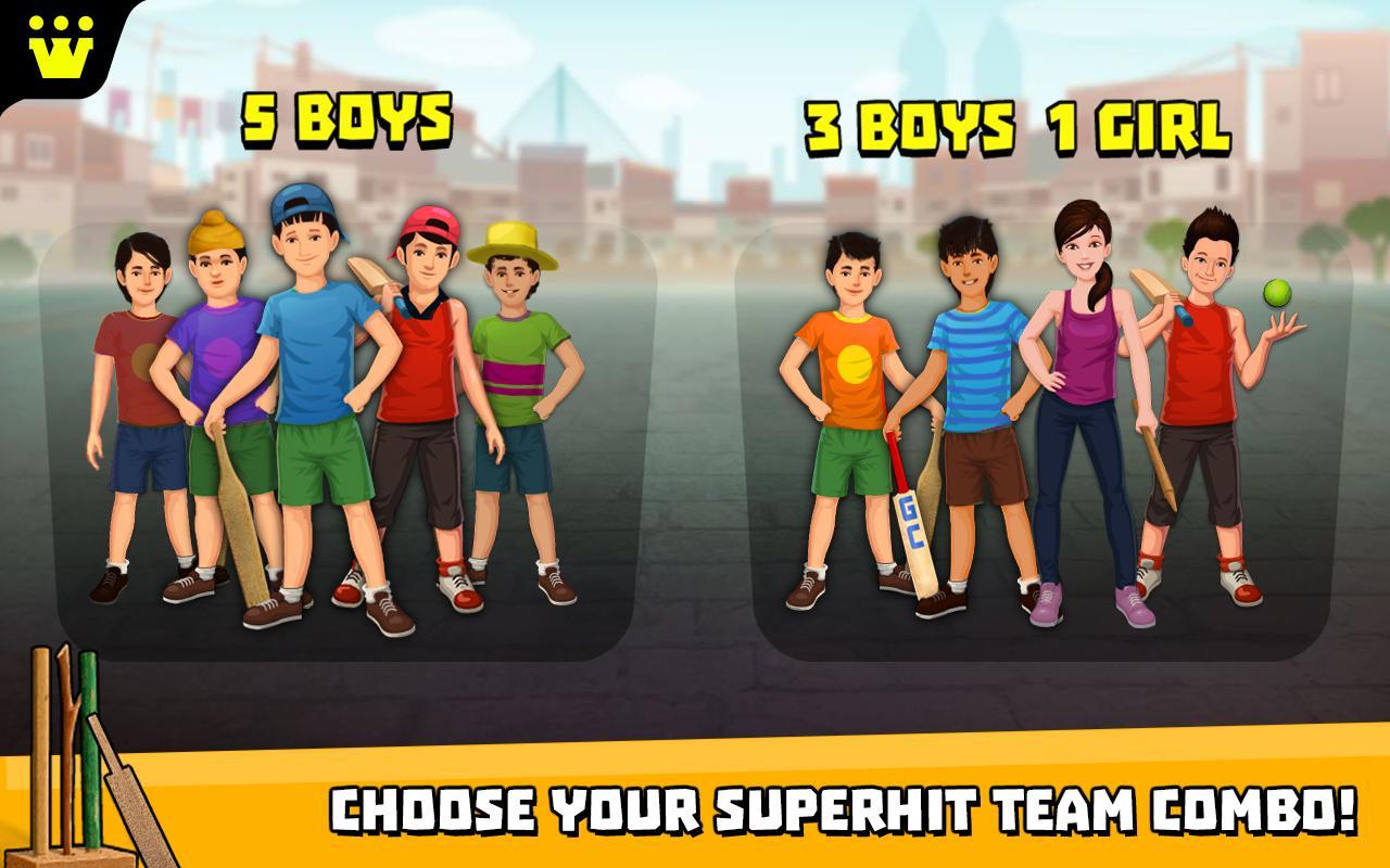 Gully Cricket Game