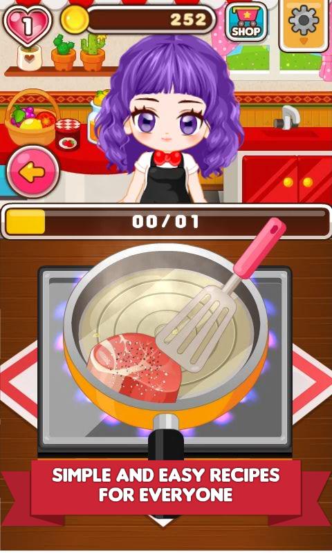Chef Judy: Steak Maker - Cook