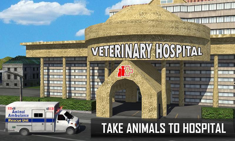 City Zoo Animals Rescue Truck