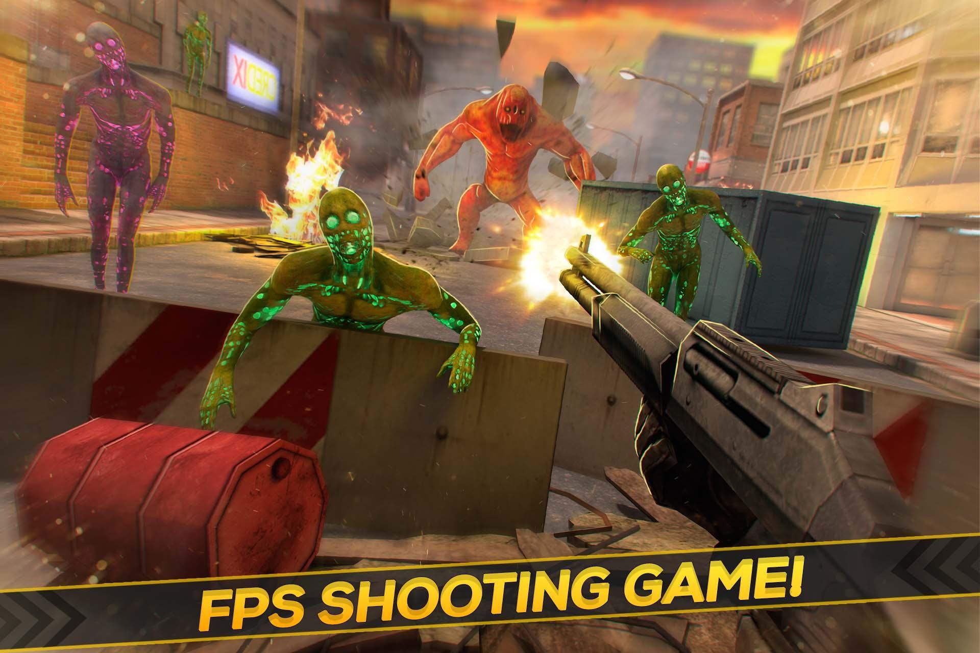 FPS Zombie Survival Sniper