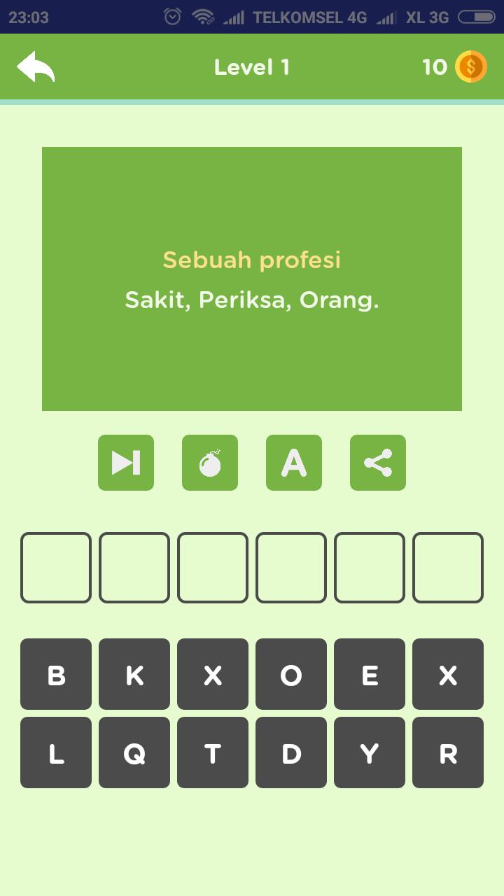 Game Tebak Kata