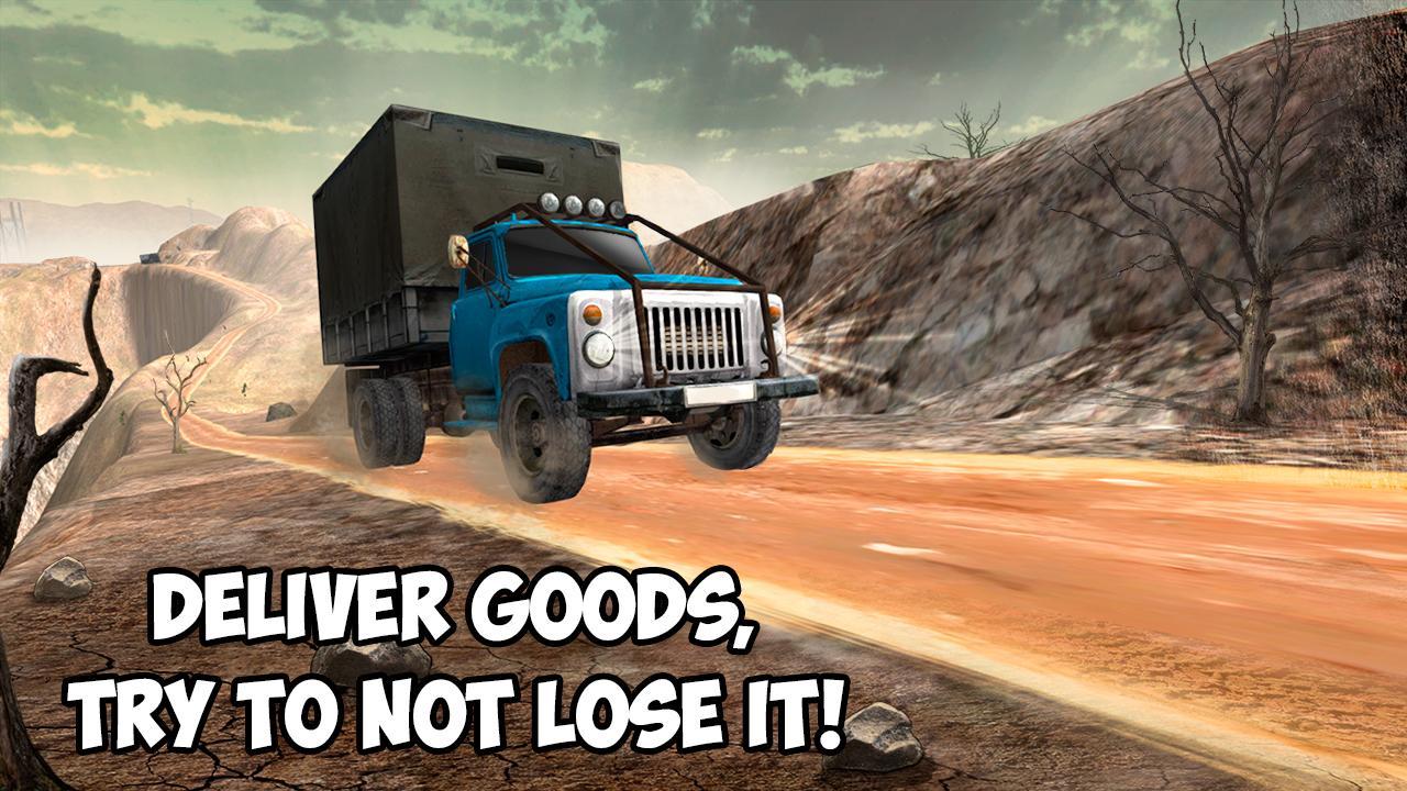 Truck Driver Cargo Transporter