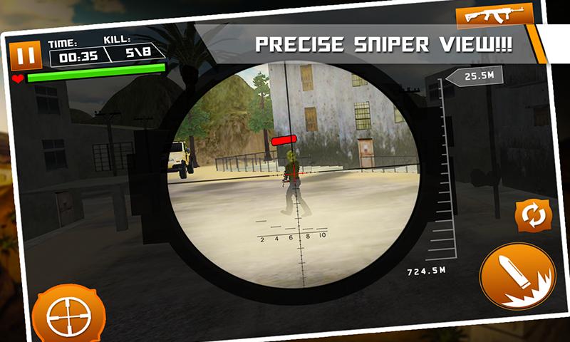 Russian Police Sniper Revenge