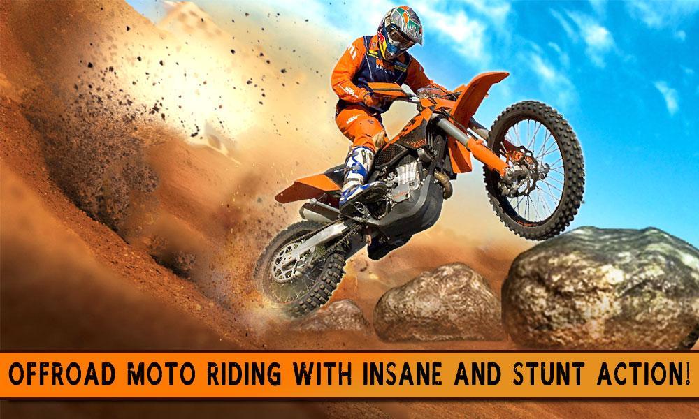 Trial Dirt Bike Racing Race