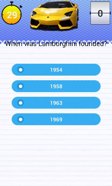 Quiz for Italy SA Supercar Fans