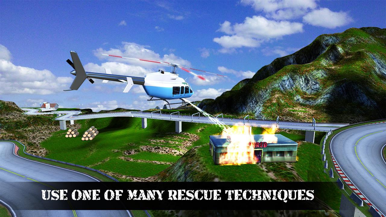 Helicopter Rescue Car Games